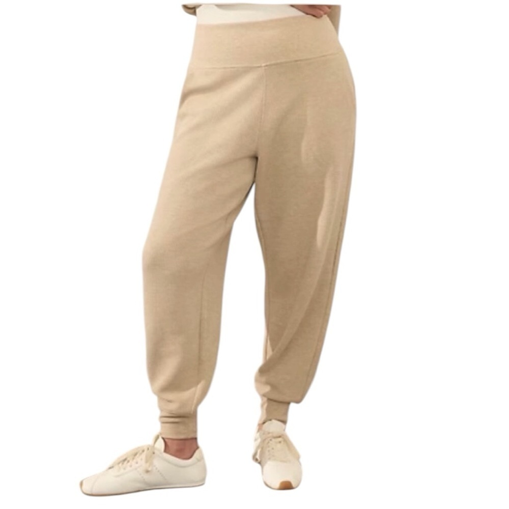 Athleta | Women’s Coastal Luxe Waffle Knit Joggers Size Small
